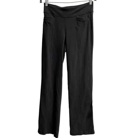 Athleta Pants - Athleta Size Small Gray Pocket Leggings Pants Workout Yoga Athleisure Sportswear
